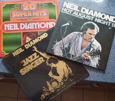NEIL DIAMOND-Hot August Night II, The Jazz Singer, 20 Super Hits, 4 LPs, Pack 3