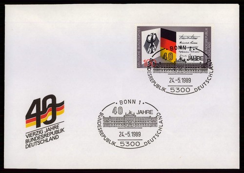 Brd bund gedenkbrief 1989 - bund,