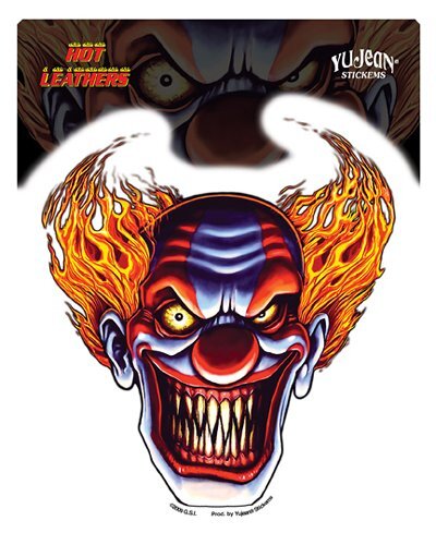 Evil clown aufkleber sticker - evil,