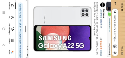 Samsung galaxy a22 64gb - a22, 4gb