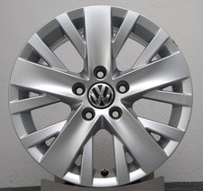 1x Original Alufelge VW Golf 5 6 6,5Jx16 ET50 16 Zoll Spokane 5K0601025AL