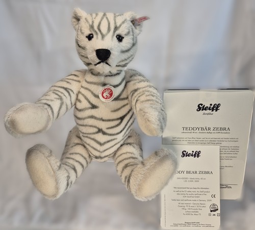 Steiff teddybär zebra 40cm - teddybär,