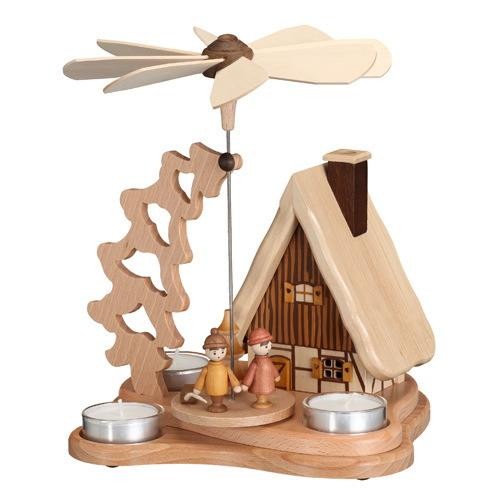 Tischpyramide winterkinder - tischpyramide,