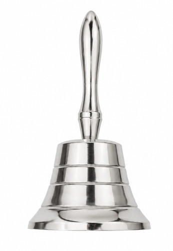 Handglocke verchromt rufglocke - handglocke,