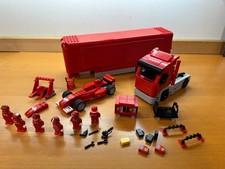 Lego Racers Formel 1 8654 Scuderia Ferrari Truck komplett top Zustand