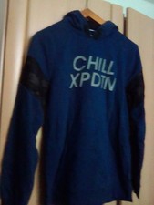 Jungen Pullover Gr. 170/176 Sportswear mit Kapuze