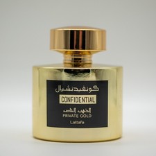 Lattafa Confidential Private Gold Eau De Parfum 100 ml (unisex)