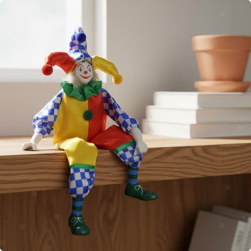 Hängebeinige clownfigur aus - hängebeinige,