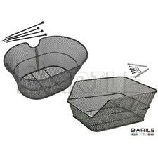 Heckkorb + Frontkorb schwarz