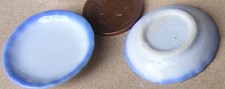 Puppenhaus Geschirr 2 Blau Und