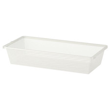 Ikea Boaxel 904.586.07 -Netzdrahtkorb 80x40x15 cm - weiß