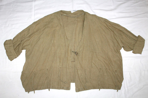 Chiara lagenlook jacke leinen - jacke,