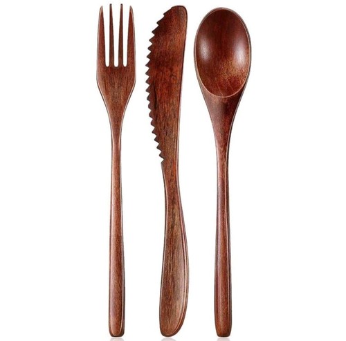 Holzbesteck set holz - set, löffel