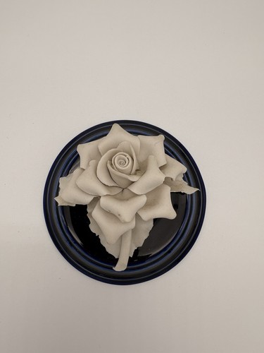 Capodimonte porzellan rose - porzellan,