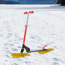 2x Snow Scooter Skischlitten