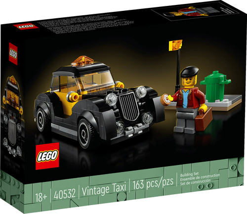 Lego icons oldtimer - lego®, oldtimer-taxi