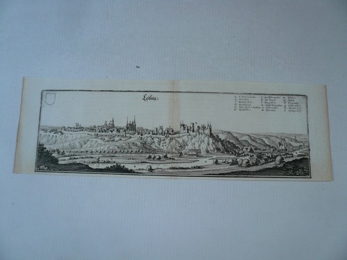 Leisnig anno 1650 merian - 1650,,
