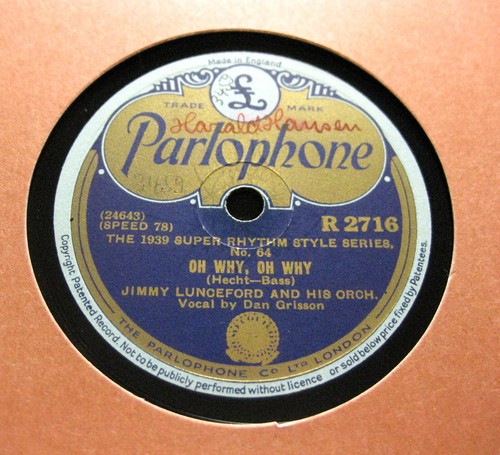Jimmy lunceford why oh - jimmy,