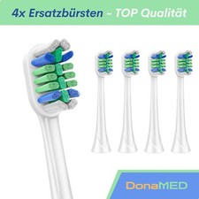 4 Ersatzbürsten für Philips