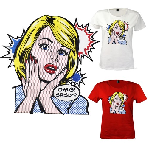 Comic stil damen - damen, pop