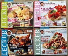 4 Hefte JAMIE OLIVER "Lecker -