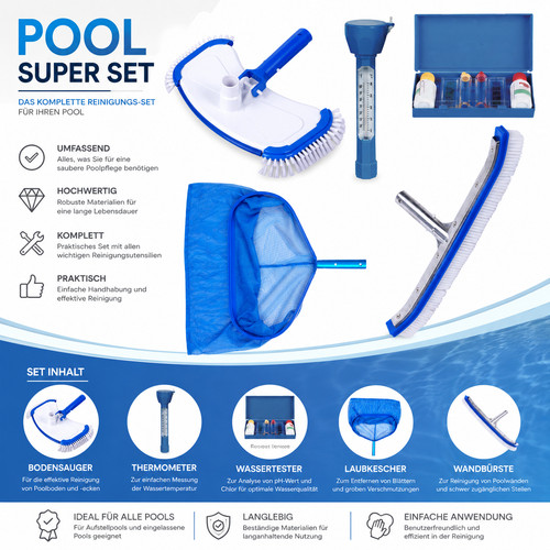 Pool zubehör super set - super,