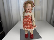 Künstlerpuppe Porzellankopf Porzellan Puppe 41 cm. Top Zustand 