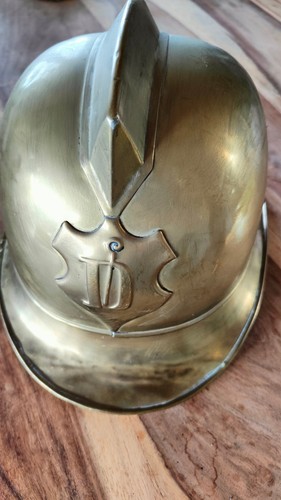 Antiker helm feuerwehr - helm,