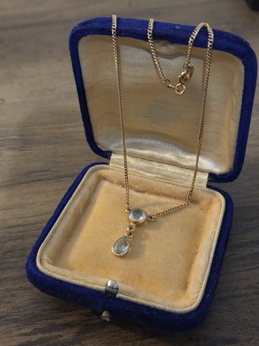 14kt gelbgold lavalier - 14kt,