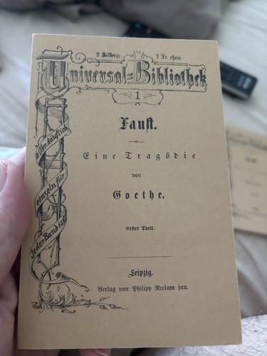 Goethe faust eine - goethe, tragödie