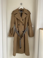 ZARA Damen Trenchcoat M Braun