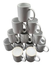 12 Tassen für den Sublimationsdruck / "SUPER WHITE"