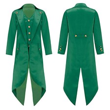 Unisex Kinder Dress Up Cosplay Mantel Steampunk Jacke Renaissance Kostüme Party