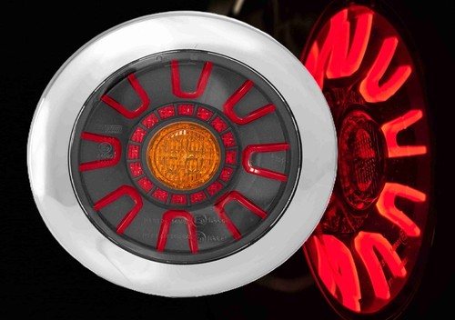 Led rückleuchte rund 155 - led,