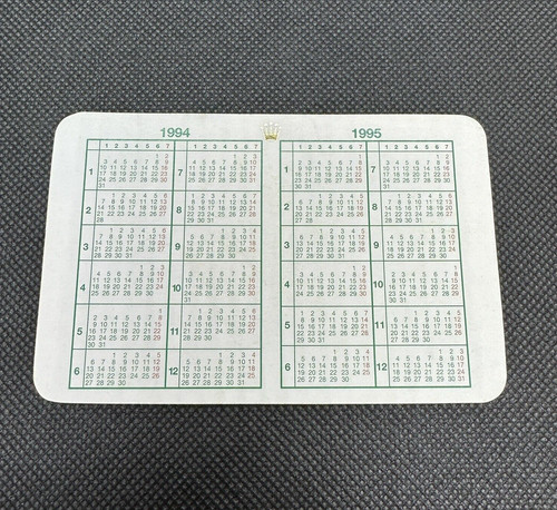 Original rolex kalender 1994 - 1994, /