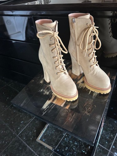 Moschino lederstiefelette - moschino, gr