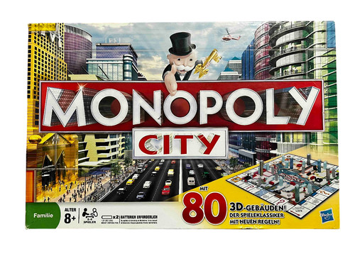 Monopoly city 2008 hasbro - monopoly,