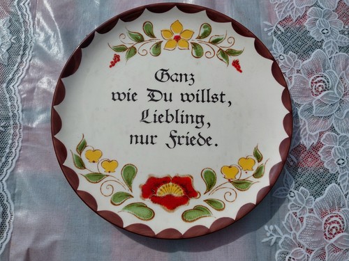 Spruchteller wandteller - spruchteller,