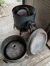 Antike Trommel-Waschmaschine