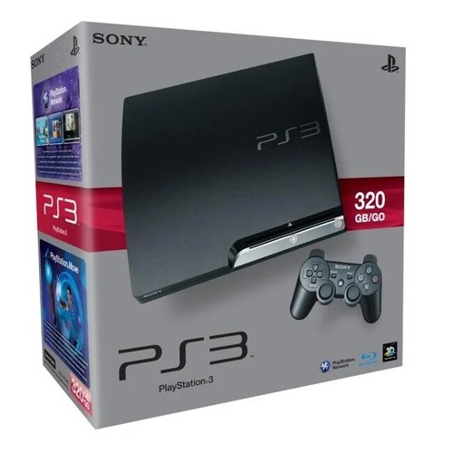 Sony playstation ps3 slim - 3,