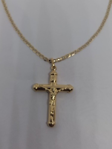 14k gold italienischer kreuz - gold,