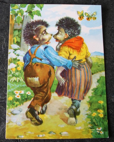 Igel mecki familie - ak,