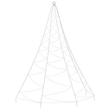 LED-Wandbaum Mit Metallhaken 260 LED Kaltweiß 3m Indoor Outdoor B-Ware