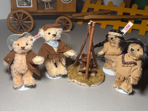 Steiff teddy bär - teddy, set
