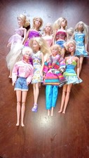 Barbie Puppen Konvolut – 10x Mattel – verschiedene Modelle & Kleidung – gebrauch