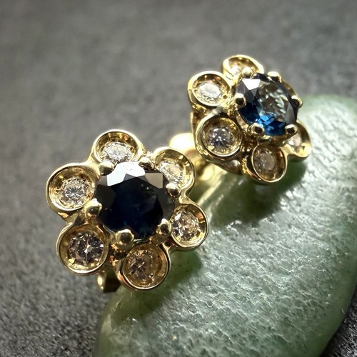 Vintage cluster ohrringe - cluster,