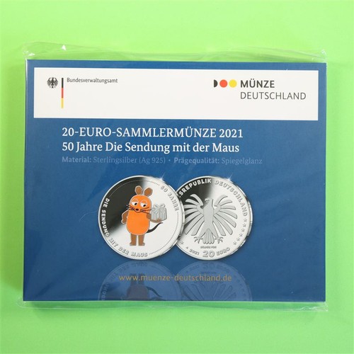 Brd 2021 euro jahre die - 2021,