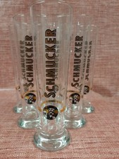 Schmucker bier stange glas - stange, 6x