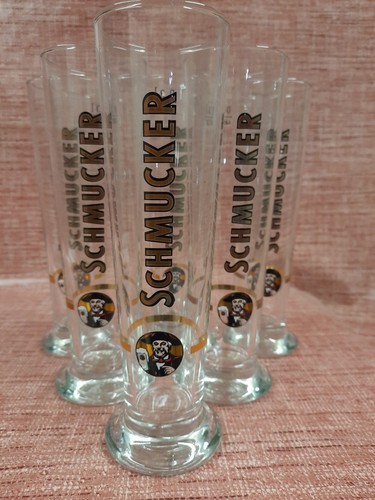 Schmucker bier stange glas - schmucker, 6x