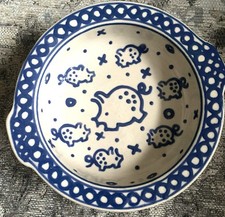 alter Baby Warmhalteteller, Keramik, Bunzlau?